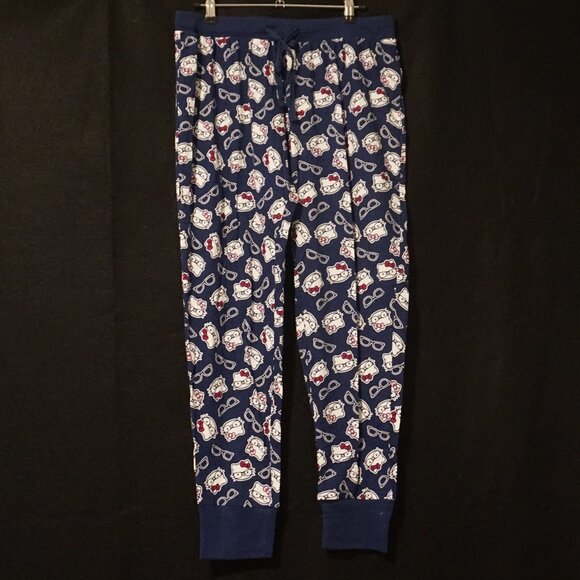 Hello Kitty Other - Hello Kitty Navy Blue Lounge Pants Junior’s Large